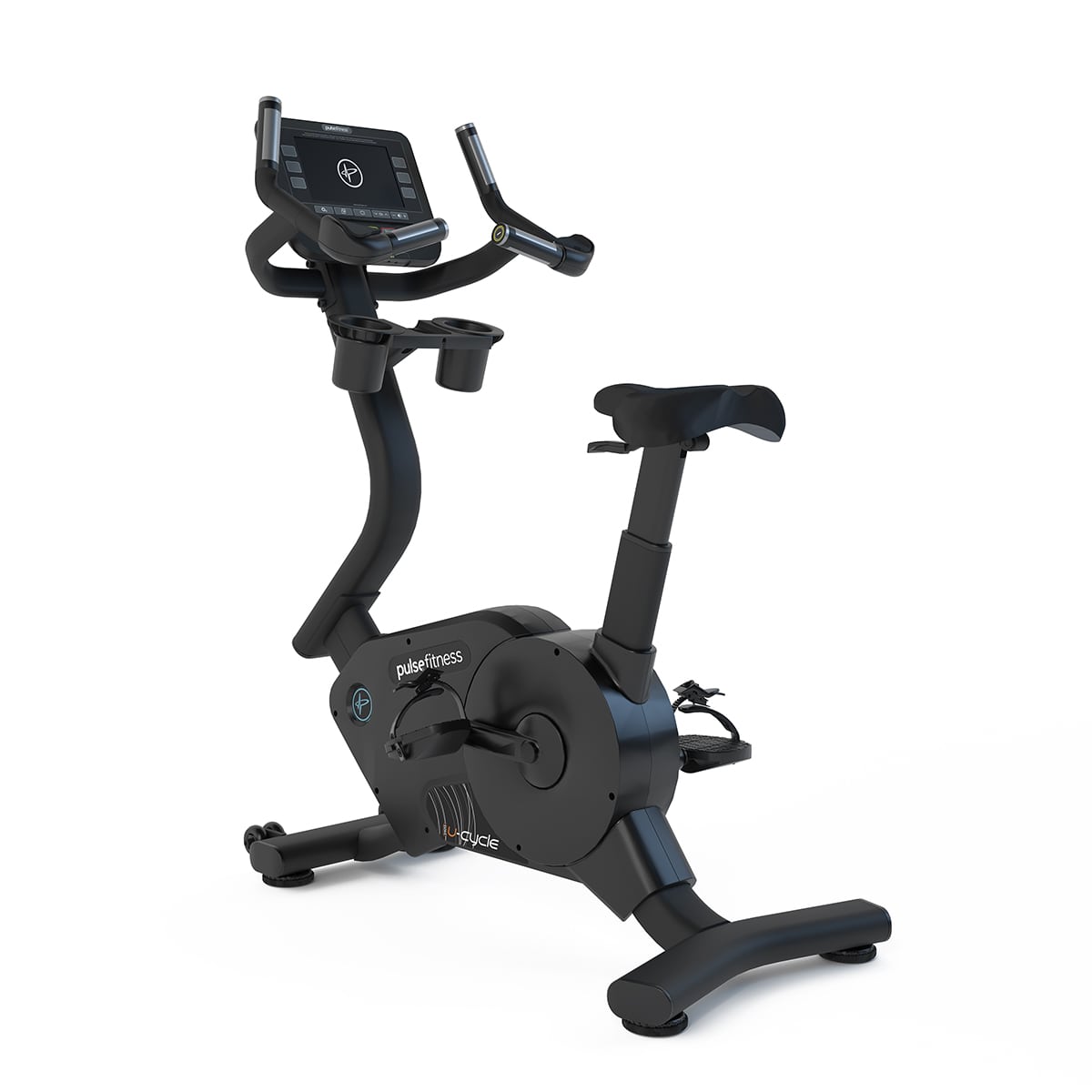 Club Line Upright Cycle with 10.1" Tactile Key Console - Wharf Fitness