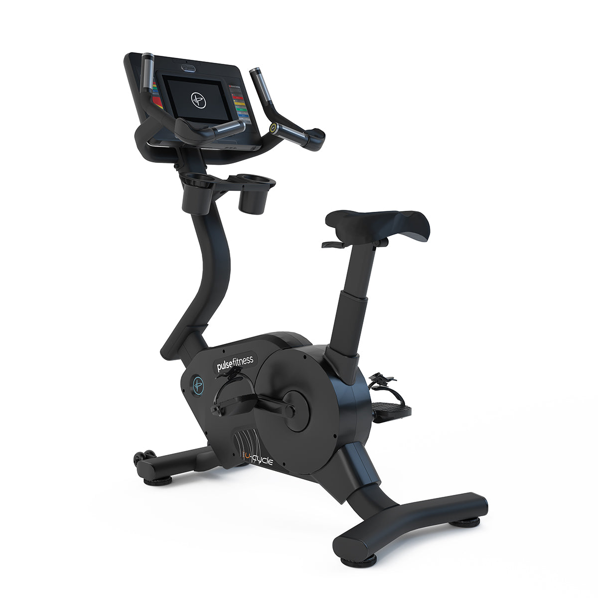 Club Line Upright Cycle with 10.1" Touchscreen Console - Wharf Fitness