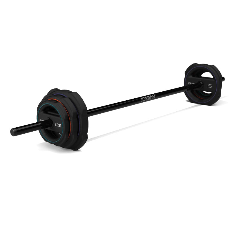 Jordan Ignite Pump X ™ Rubber Studio Barbell Sets & Plates - Wharf Fitness