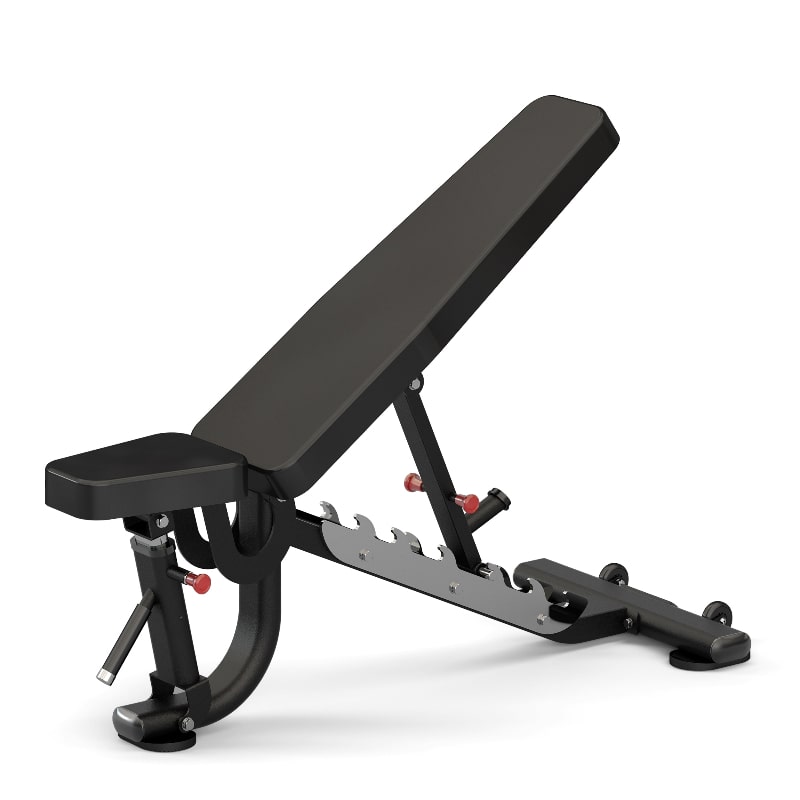 Attack Fitness - Adjustable Bench (Locking Bar-Front & Back) - Wharf Fitness