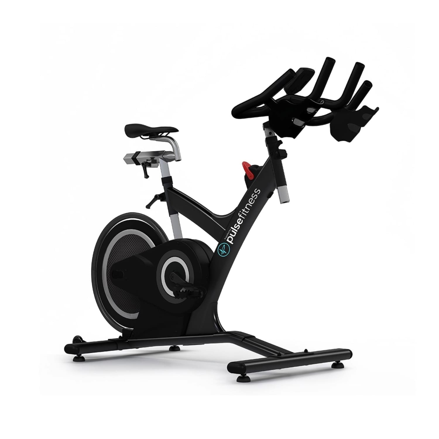 224B Club Line Group Cycle with Console in Black - Wharf Fitness