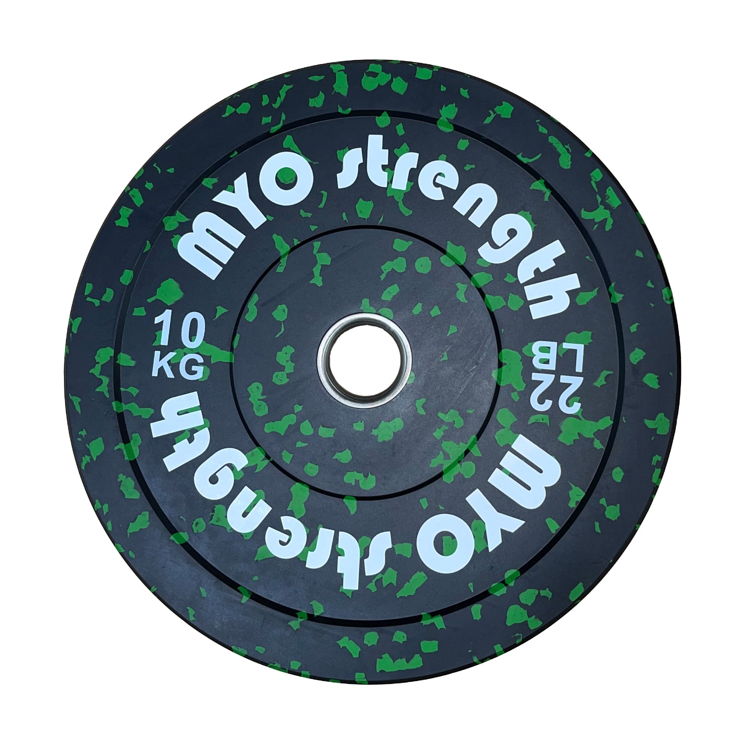MYO Strength - Speckled Olympic Rubber Bumper Plates - Wharf Fitness