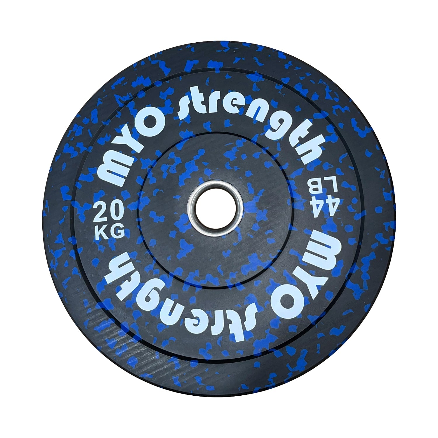 MYO Strength - Speckled Olympic Rubber Bumper Plates - Wharf Fitness