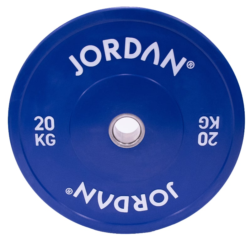 JORDAN HG Coloured Rubber Bumper Weight Plates - Wharf Fitness