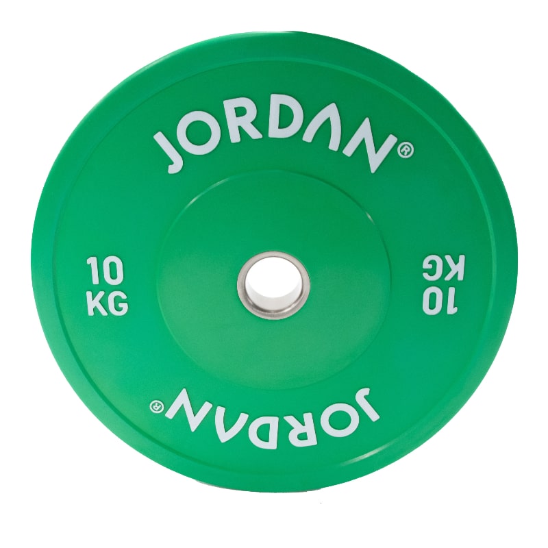 JORDAN HG Coloured Rubber Bumper Weight Plates - Wharf Fitness